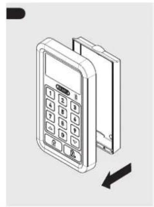 ABUS CFT3100 - Instrucciones de montaje del teclado - 2