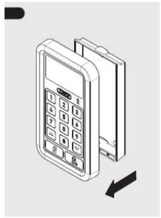 ABUS CFT3100 - Montage der Tastatur - 2