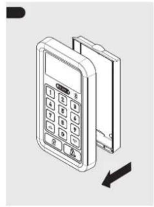 ABUS CFT3100 - Montage van het codepaneel - 2