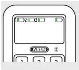 ABUS CFT3100 - Cambio de pilas - 3