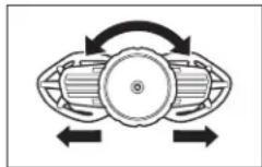 ABUS Hyban 1.0 - 3, Reglage de la molette - 1