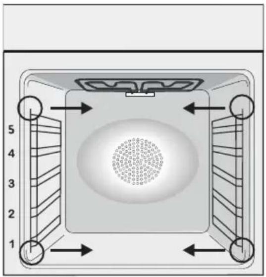 ROSIERES RFC30P5879PIN - REMOVAL AND CLEANING OF THE SIDE RACKS - 1