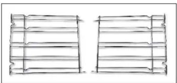 ROSIERES RFC3OP5579IN - Lateral wire grids - 1