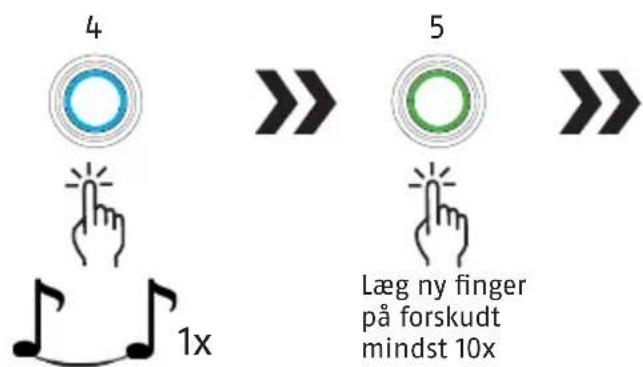 ABUS Touch 57 - Første fingeraftryksregistrering - 4