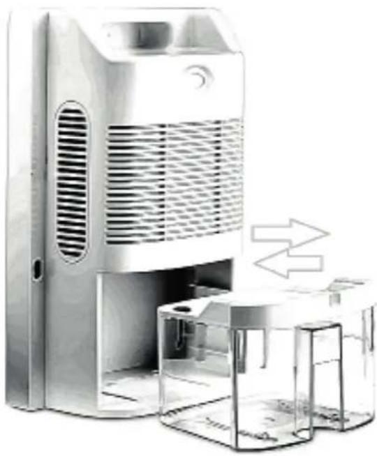 Clean Air Optima CA703W - Üdens tvertne: - 1