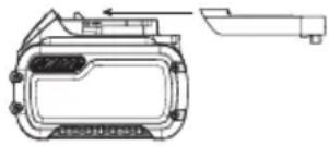 DEWALT DCMPH566 - Μεταφορα της Μπαταριας FLEXVOLT™ - 1