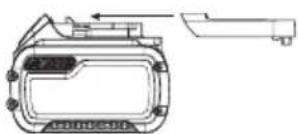 DEWALT DCMPH566 - De FLEXVOLT™-accu vervoeren - 1