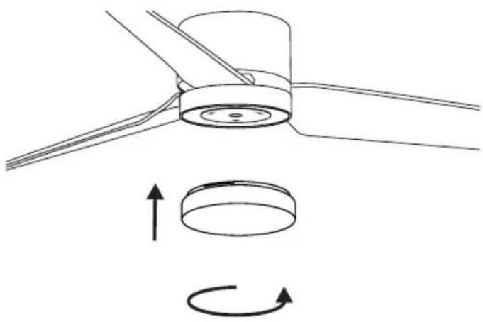 SPC Conforto DC Lite - Installazione staffa a soffitto: - 9