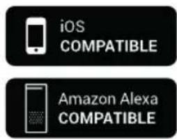 iOS COMPATIBLE Amazon Alexa COMPATIBLE