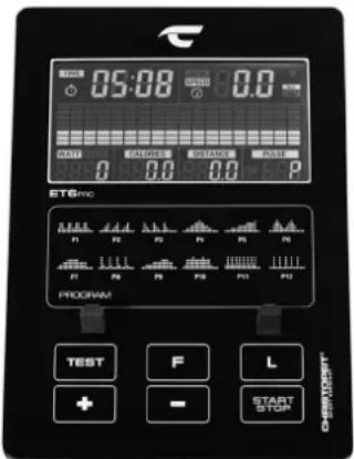 Christopeit ET 6 Pro - Computerhandleiding ET 6 Pro - 1
