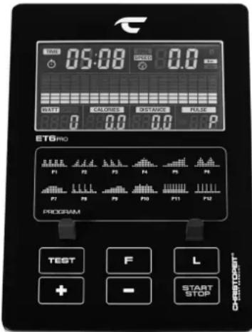 Christopeit ET 6 Pro - Computeranleitung zu ET 6 Pro - 1