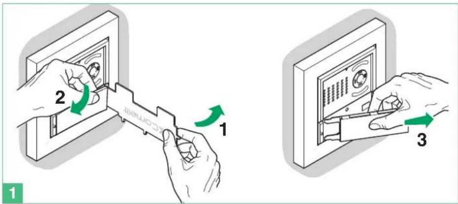 COMELIT 8513HIM - Procedimento para a montagem - 9