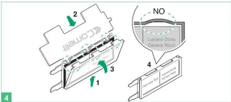 COMELIT 8513HIM - Procedimento para a montagem - 12