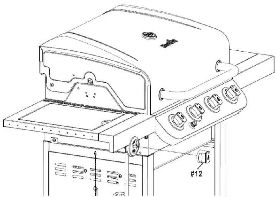 CHAR BROIL Convective 440 S - ASSEMBLY - 25