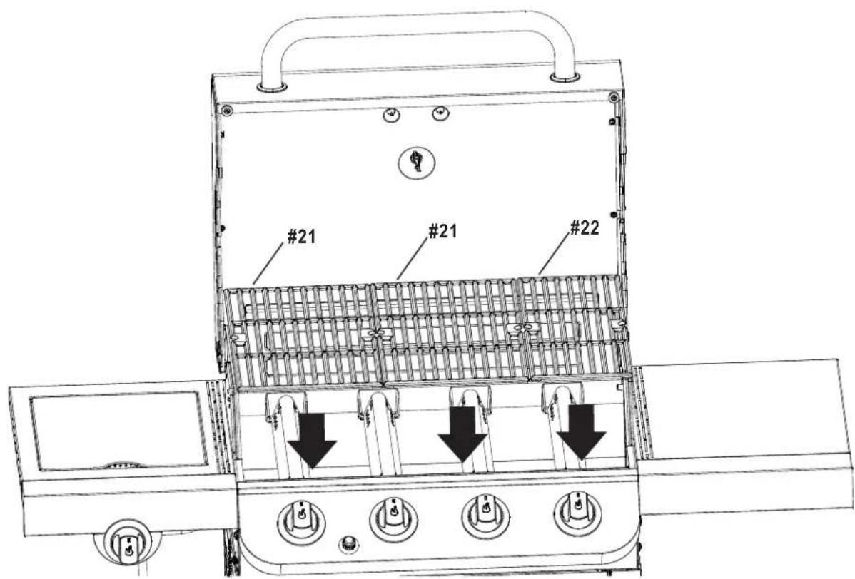 CHAR BROIL Convective 440 S - ARANHAS E TEIAS DENTRO DO QUEIMADOR - 3