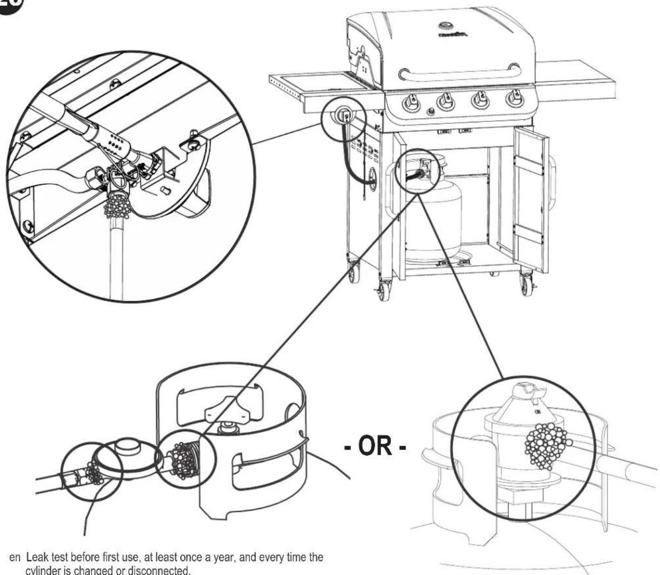 CHAR BROIL Convective 440 S - 20 - 1