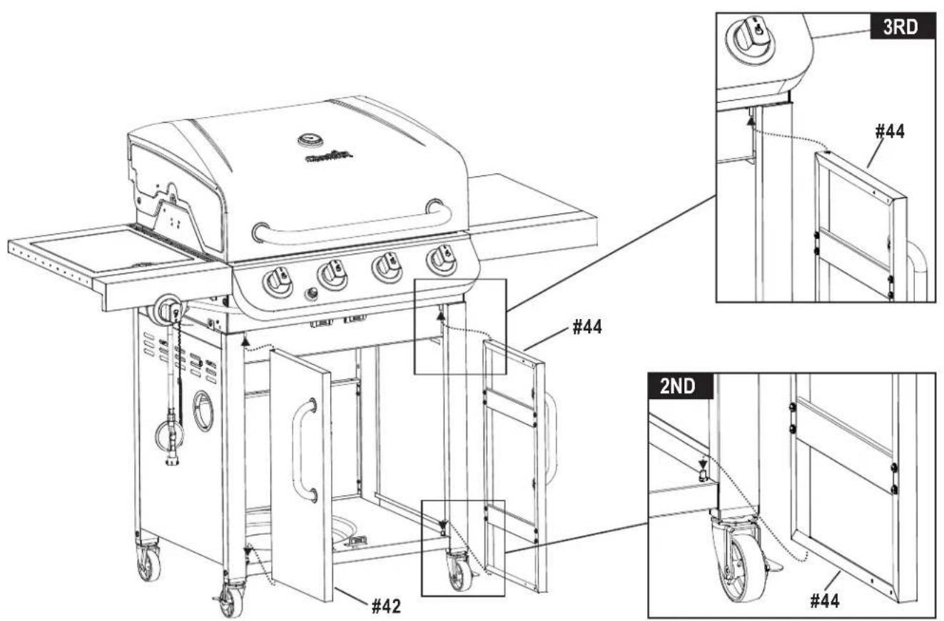 CHAR BROIL Convective 440 S - ASSEMBLY - 28