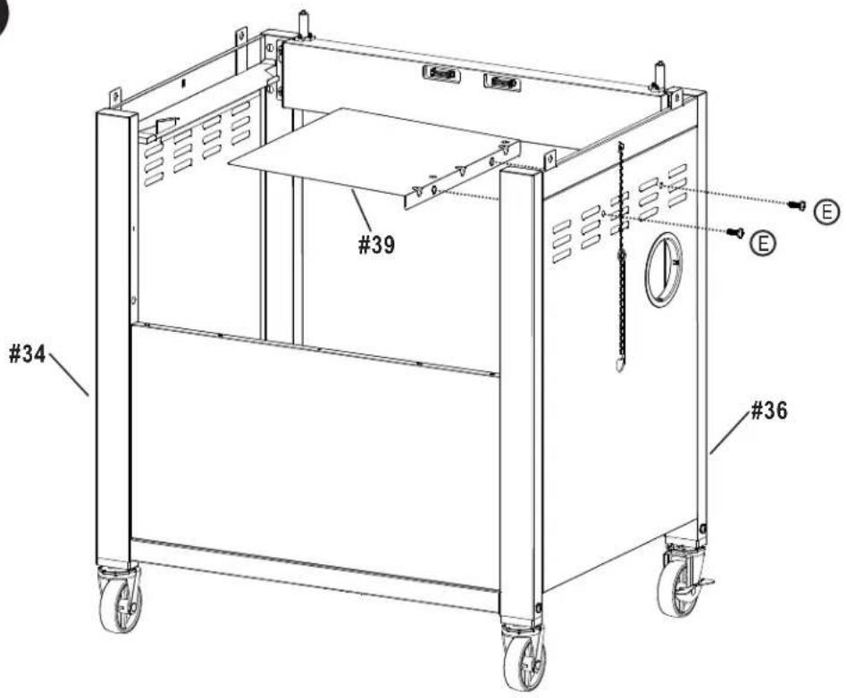 CHAR BROIL Convective 440 S - ASSEMBLY - 5