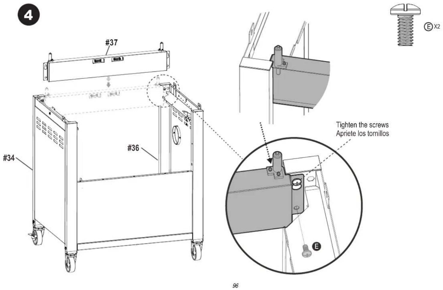 CHAR BROIL Convective 440 S - ASSEMBLY - 4