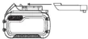 DEWALT DCMWSP564 - Transportar a bateria FLEXVOLT™ - 1