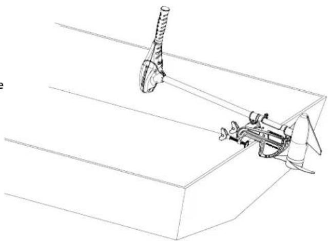 Minn Kota Endura C2 - STOWING THE MOTOR - 1