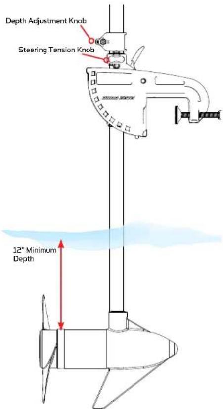 Minn Kota Endura C2 - STEERING ADJUSTMENT - 1