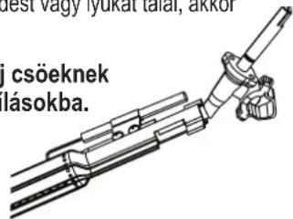 CHAR BROIL Advantage 445 S - Az égőfej és a szelep megfelelő illeszkedése - 1