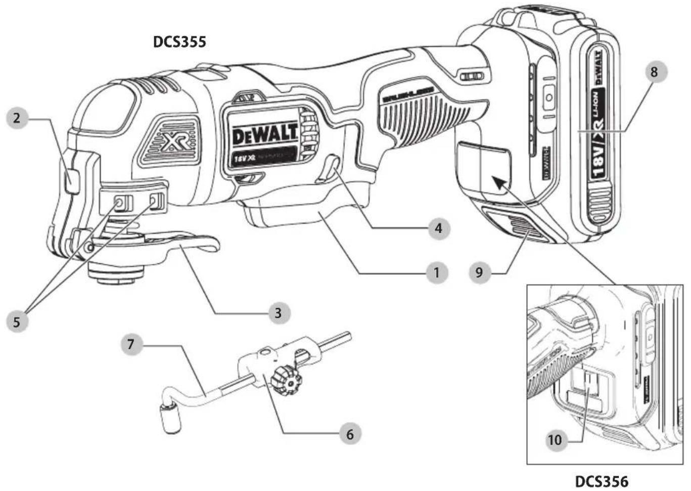 DEWALT DCS356 - 1