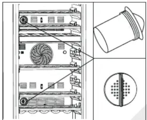 HAIER HWS42DGAU1 - Inserting the filter: - 1