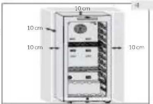 HAIER HWS42DGAU1 - Espacio de ventilación - 1