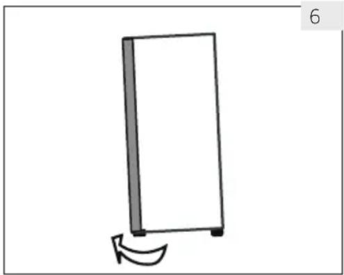 HAIER HWS42DGAU1 - Aligning the appliance - 2
