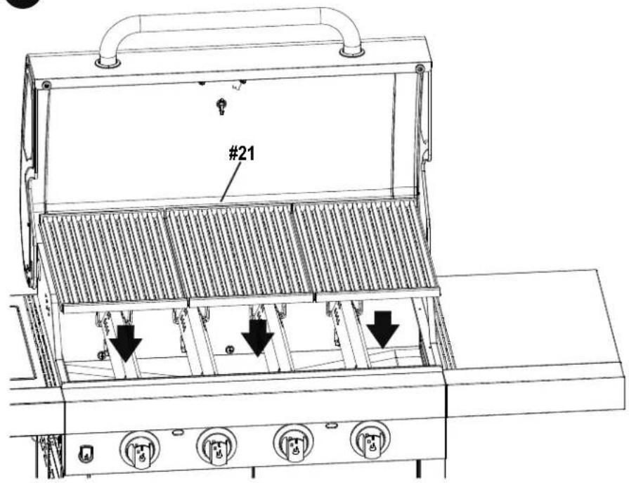 CHAR BROIL Performance 440 B - ARANHAS E TEIAS DENTRO DO QUEIMADOR - 3