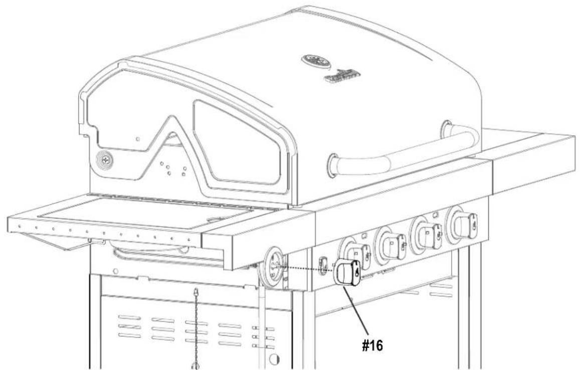 CHAR BROIL Performance 440 B - Aprinderea grăsimilor - 20
