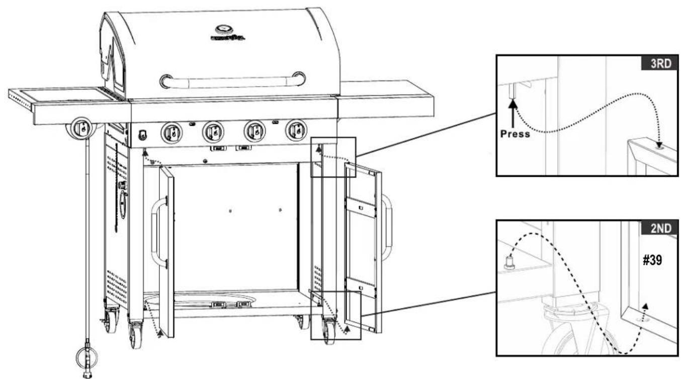 CHAR BROIL Performance 440 B - Aprinderea grăsimilor - 32