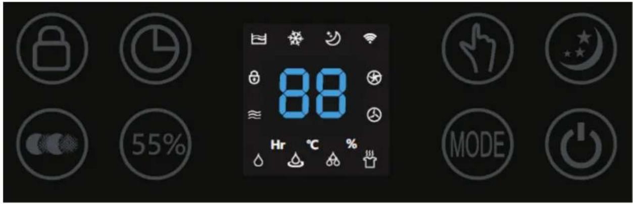 Clean Air Optima CA706 Smart - Valdymo pultas / valdymo instrukcija - 1