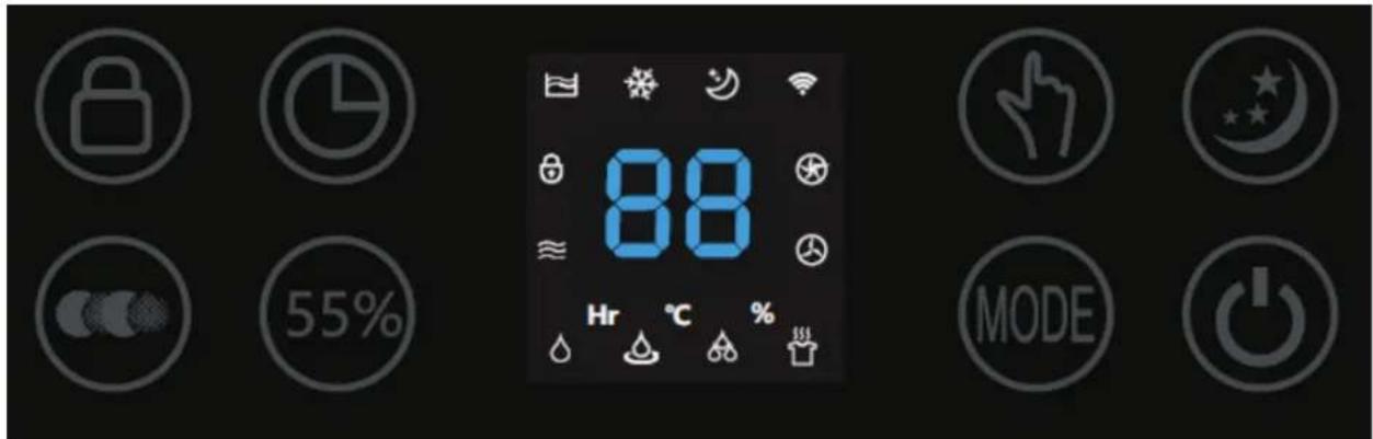 Clean Air Optima CA706 Smart - Control panel / Operation instruction - 1
