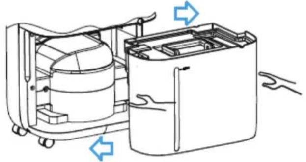 Clean Air Optima CA706 Smart - Golirea de apă - 1