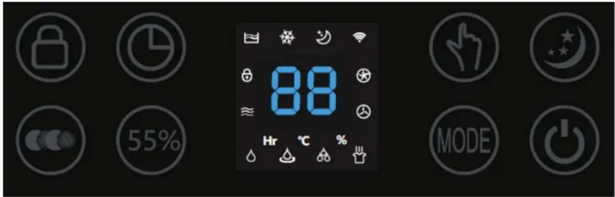 Clean Air Optima CA706 Smart - Juhtpaneel / kasutusjuhend - 1