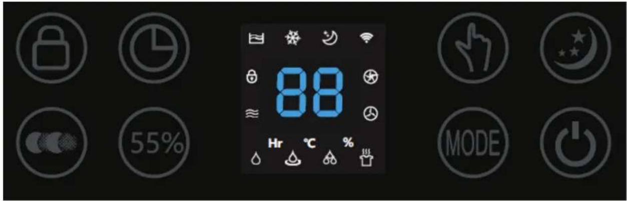 Clean Air Optima CA706 Smart - Panel de control / Instrucciones de funciona - 1