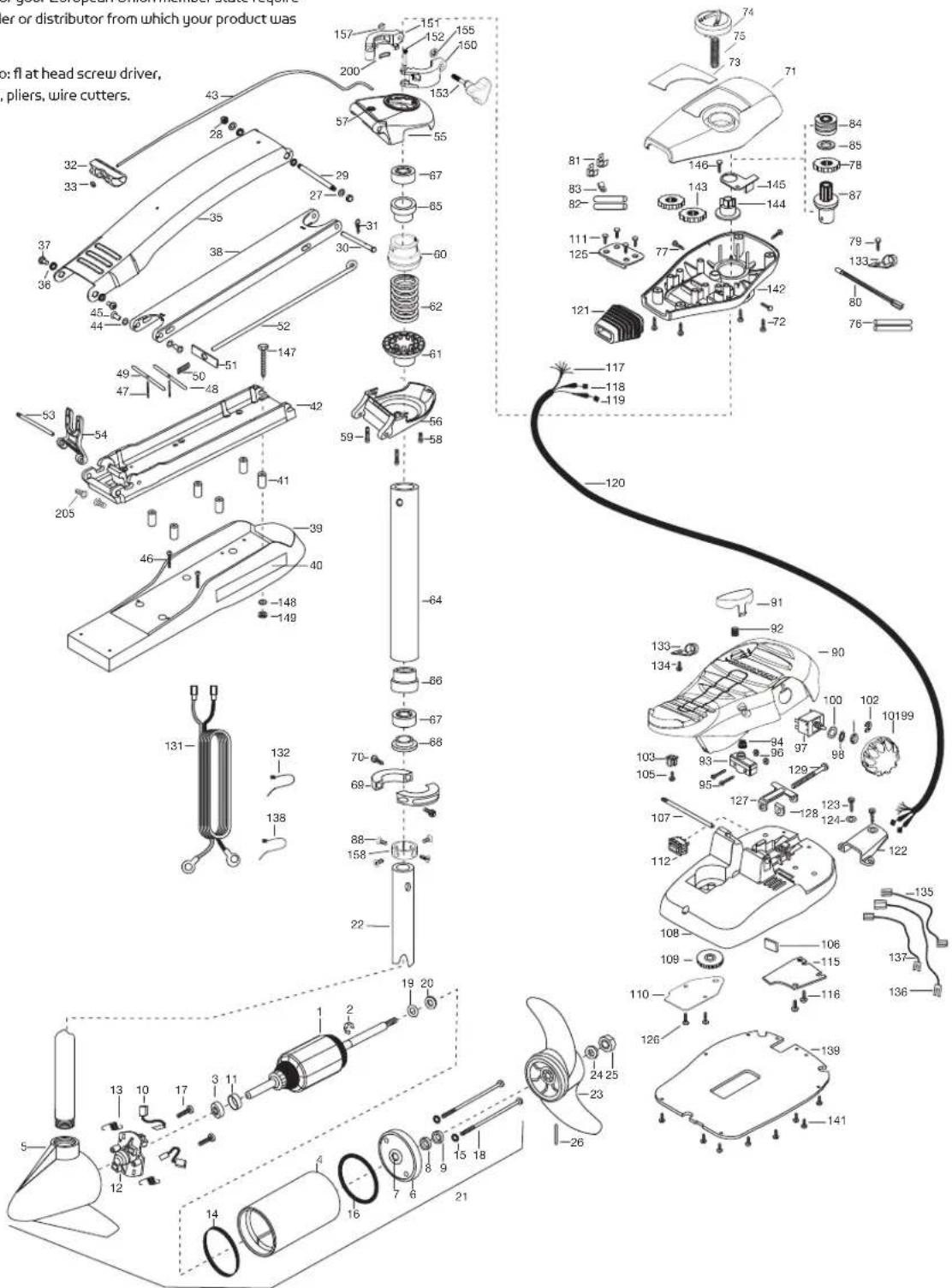 Minn Kota Maxxum - LBS THRUST - 24 VOLT - 42"/52" SHAFT - 1