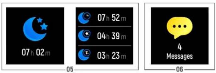 07 h 02 m 05 07 h 52 m 04 h 39 m 03 h 23 m 06 4 Messages