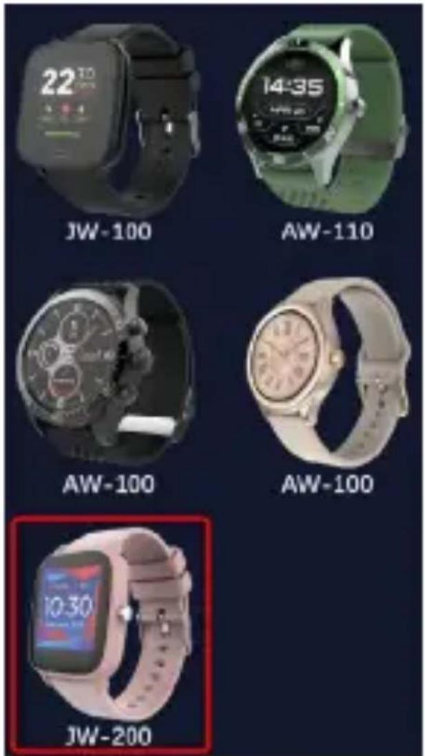 22 TO JW-100 14:35 AW-110 AW-100 AW-100 10:30 JW-200