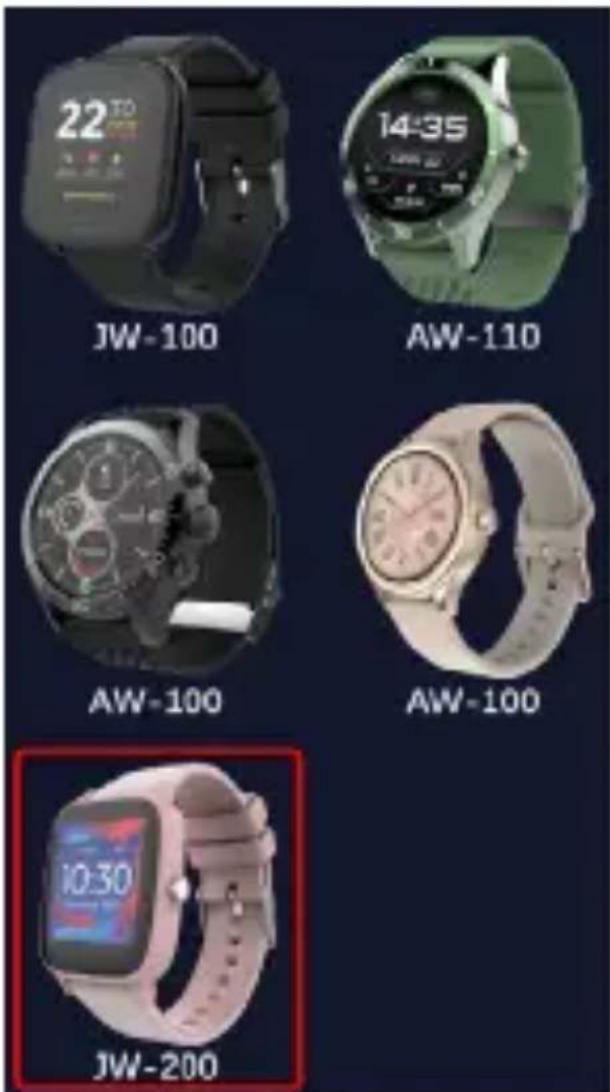 22 TO JW-100 14:35 AW-110 AW-100 AW-100 10:30 JW-200