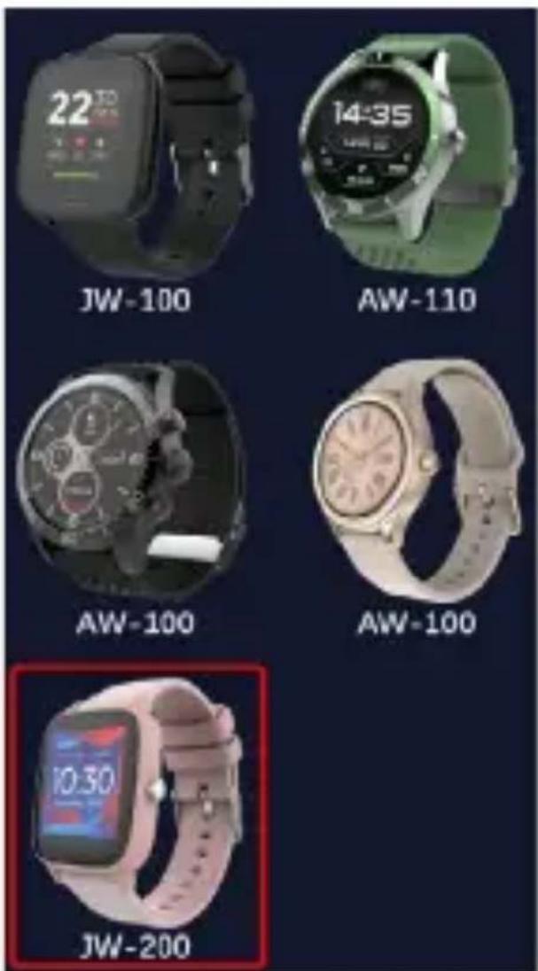 22 TO JW-100 14:35 AW-110 AW-100 AW-100 10:30 JW-200