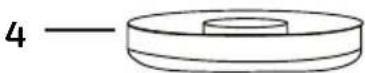 CECOTEC Zitrus TowerAdjust Easy Inox - PARTS AND COMPONENTS - 4