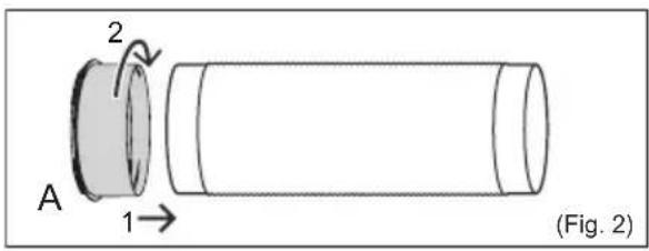 AEG AXP34U339CW - Exhausting hot air - 2