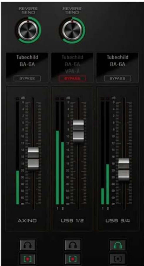 Antelope Audio Axino Synergy Core - Mixer ボタン - 1