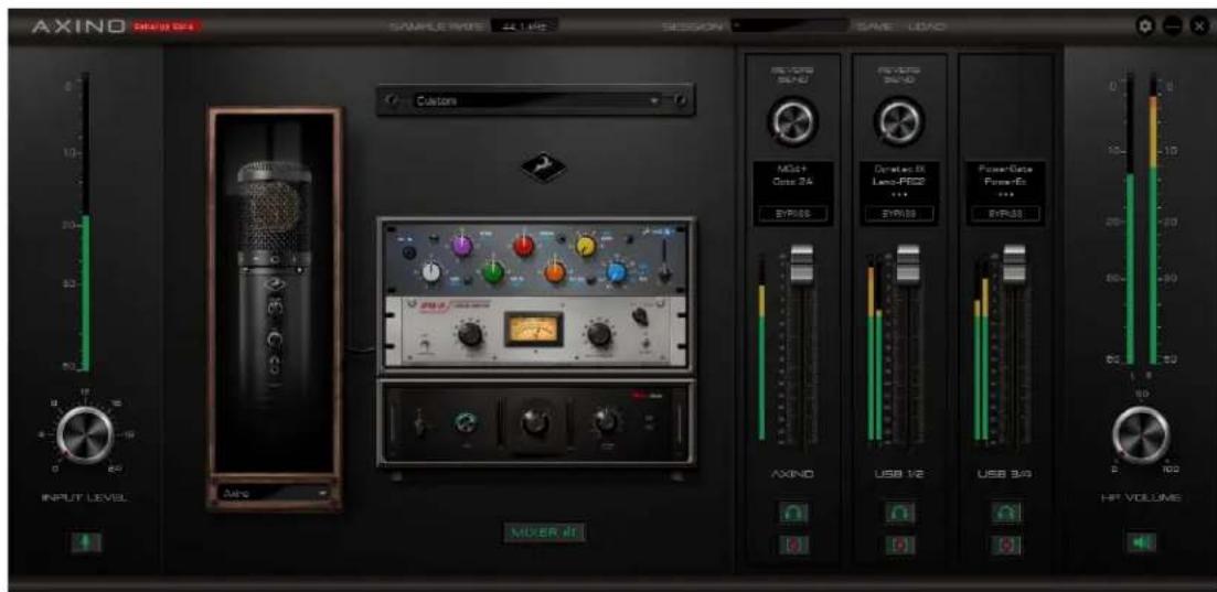 Antelope Audio Axino Synergy Core - CONTROL PANEL アプリケーション - 1