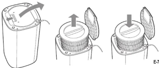 GermGuardian AP5800 - REMOVE AND REPLACE FILTER - 1