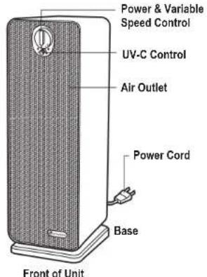 GermGuardian AC4900 - LAMP CONTAINS MERCURY - 3